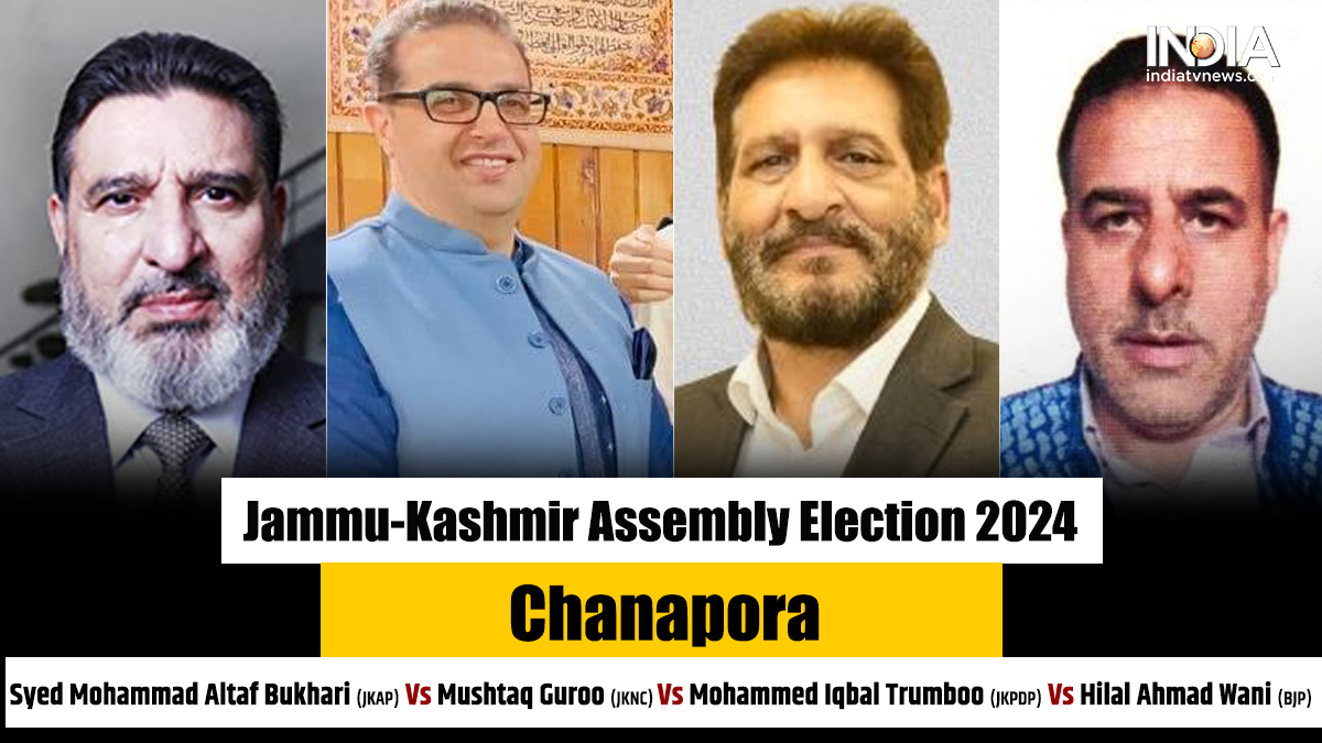 Chanapore Assembly Election 2024: Apni Party chief Altaf Bukhari faces PDP-NC-BJP challenge, who will win?