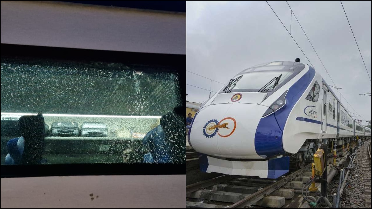 Stones pelted at Ranchi-Patna Vande Bharat Express train in Hazaribagh, Jharkhand, windows smashed – India TV