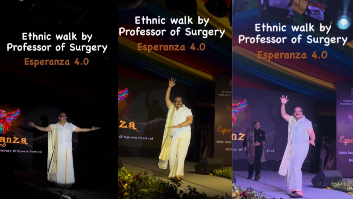 Medical Professor Dances to Bollywood Hits, Captivating Students and Internet Users