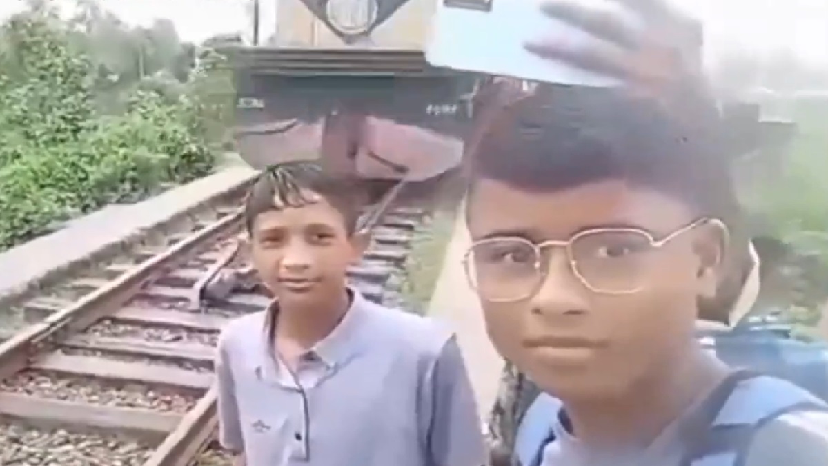 Tragic TikTok Video Shows Bangladeshi Teen Hit by Train While Recording Video