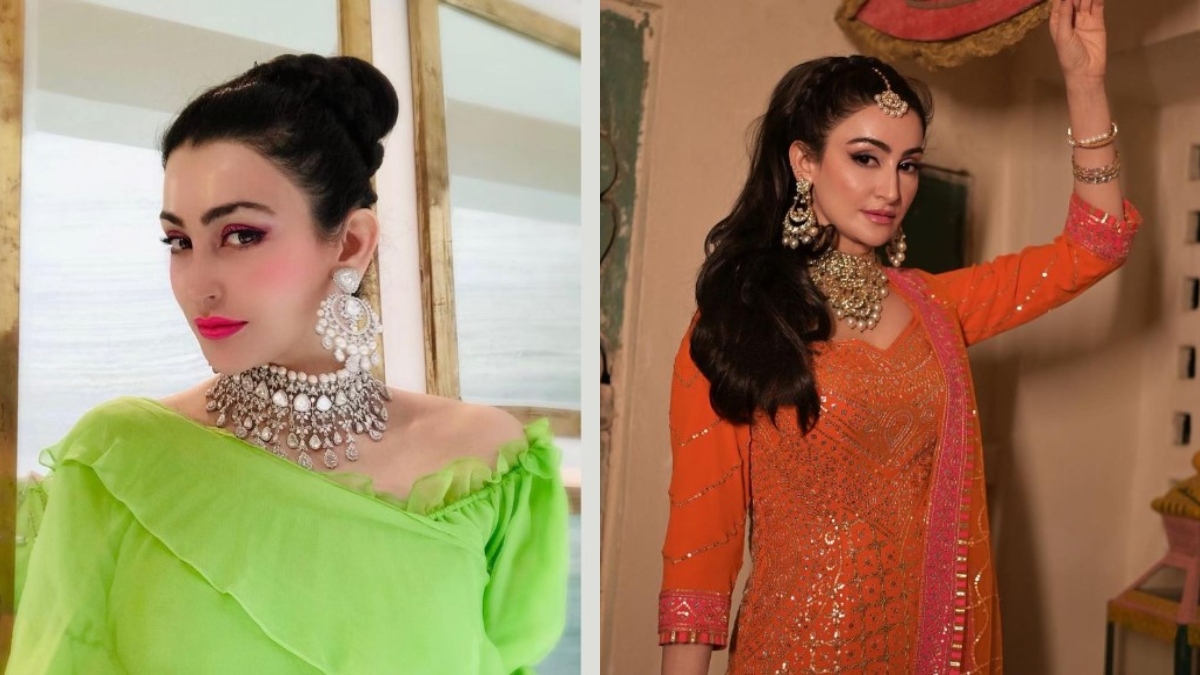 Shalini Passi's Sleek Hairstyles Ignite the Diwali Spotlight