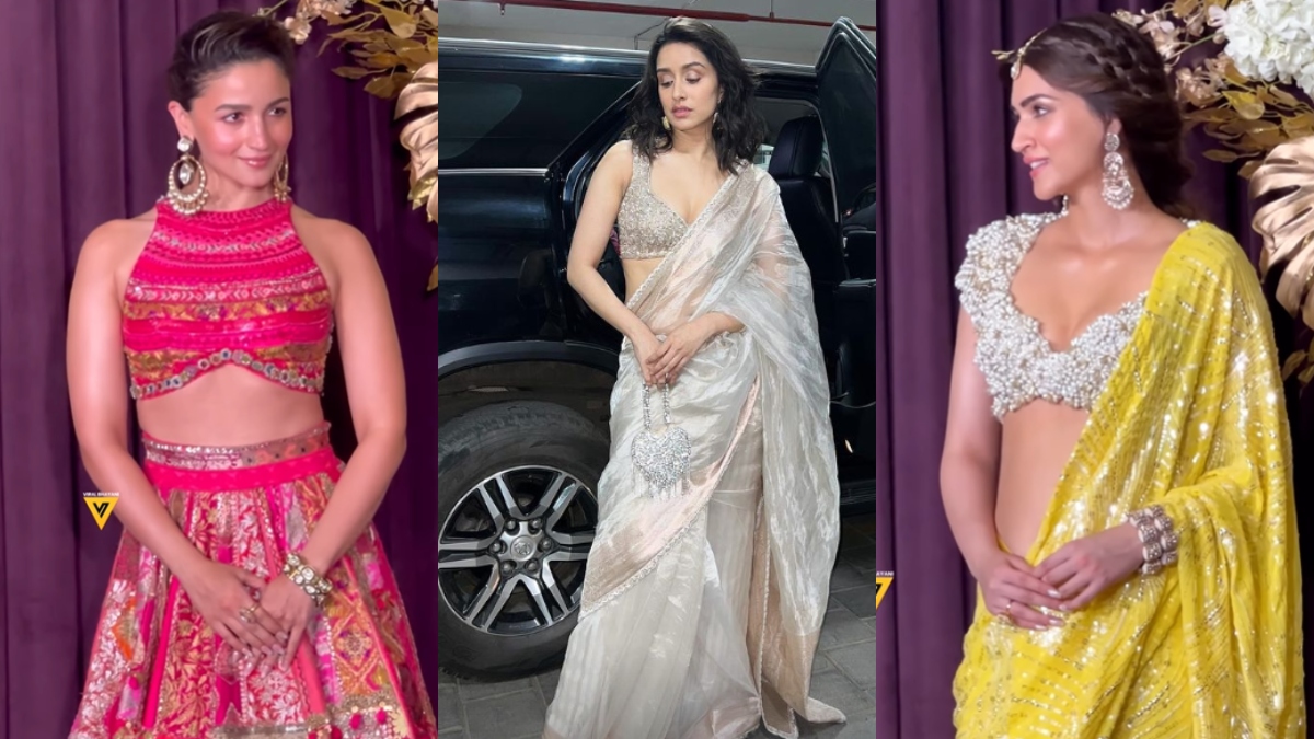 Alia Bhatt and Shraddha Kapoor Shine Bright at Manish Malhotra's Diwali Party