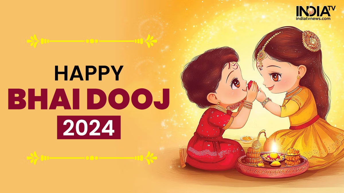 Happy Bhai Dooj 2024 Wishes, messages, images, WhatsApp and Facebook