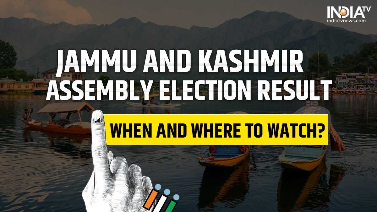 Jammu and Kashmir Assembly Election Result 2024 Live streaming When