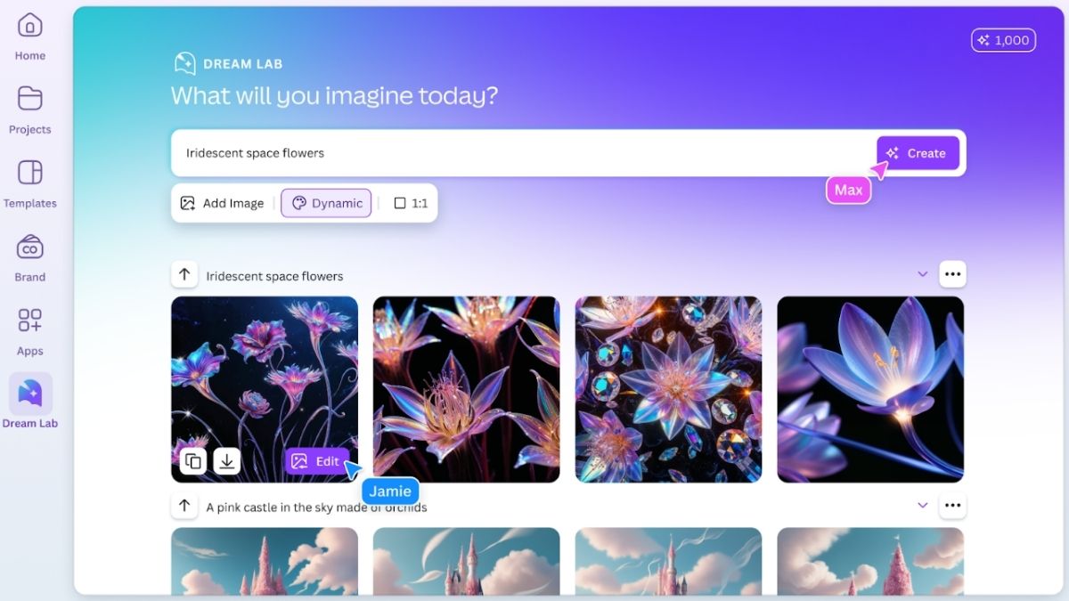 Canva launches Dream Lab AI Image Generator and updates Visual Suite With new features