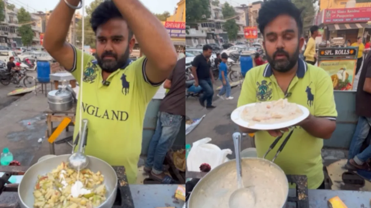 Internet reacts as Delhi street vendor sells fruit momo for Rs 170.
