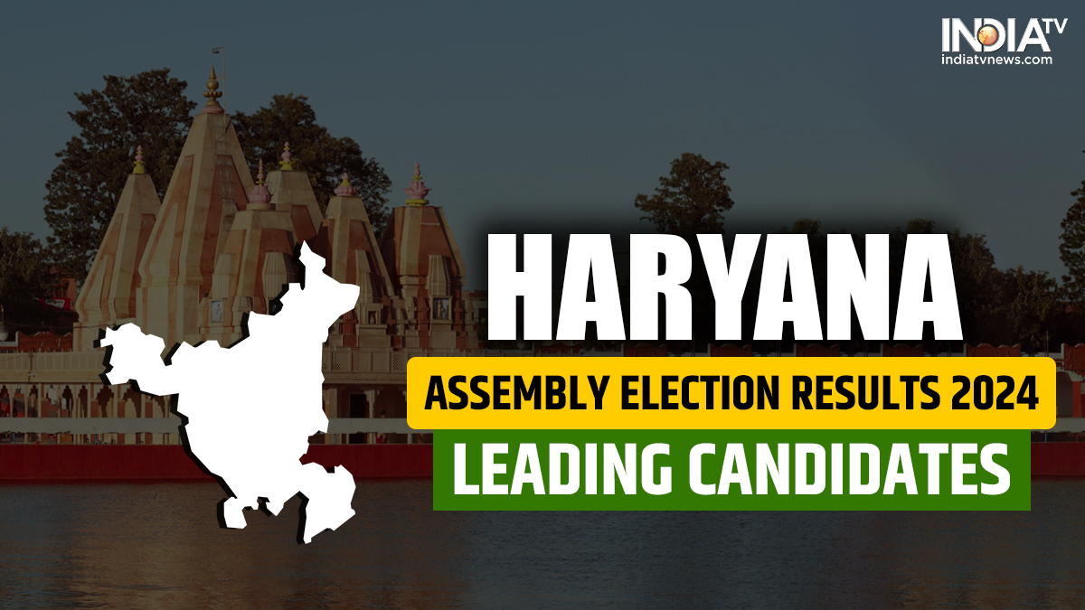 Haryana Assembly Election Results 2024 LIVE List of constituencywise