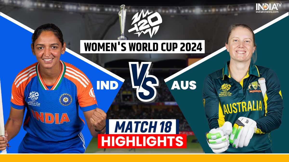 IND W Vs AUS W Live Score Women s T20 World Cup 2024 India Vs IND W Vs AUS W Live Score Women s T20 World Cup 2024 India Vs