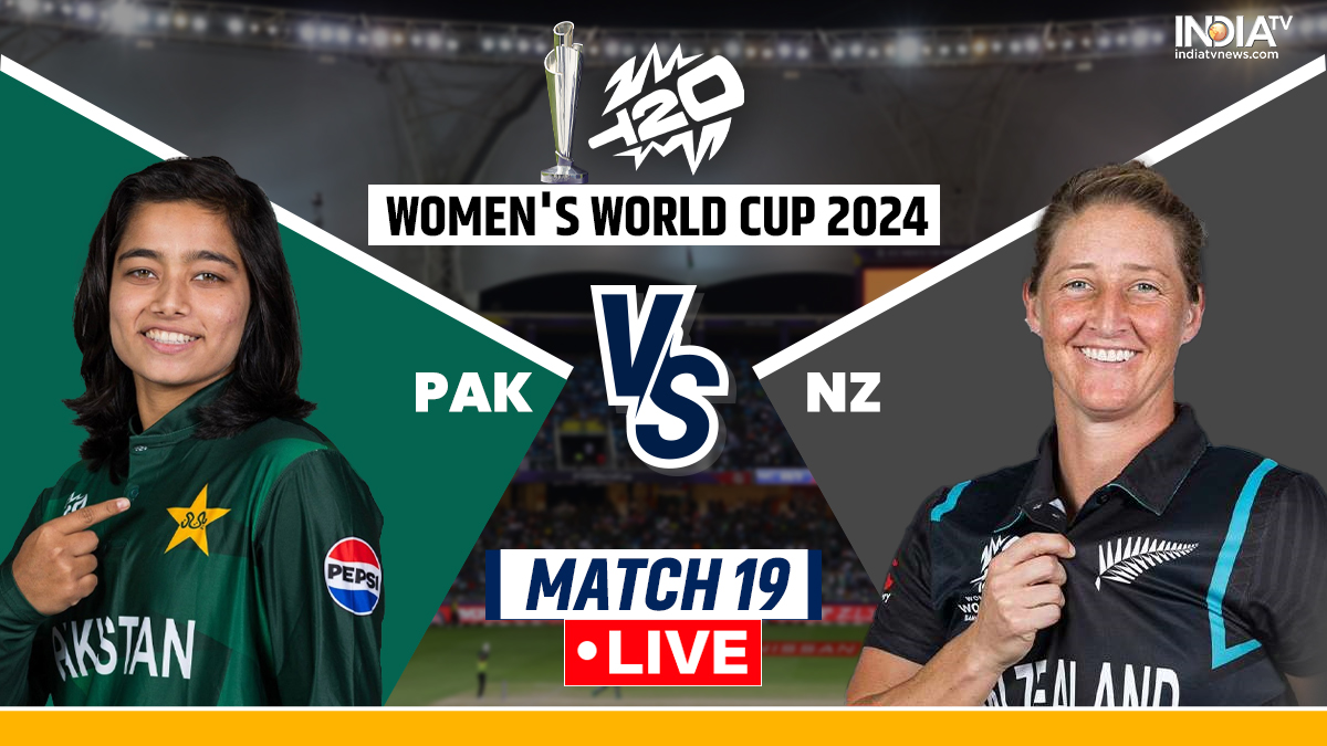 PAK vs NZ T20 World Cup 2024 Live Cricket Score Pakistan vs New