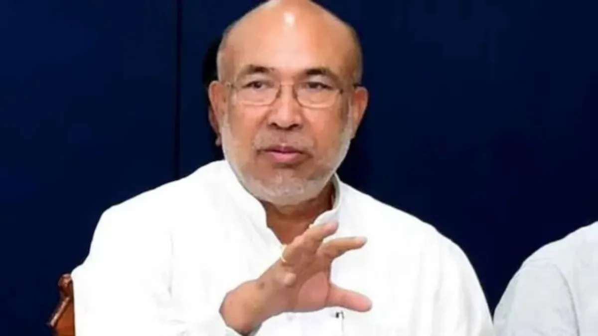 Manipur Chief Minister N Biren Singh