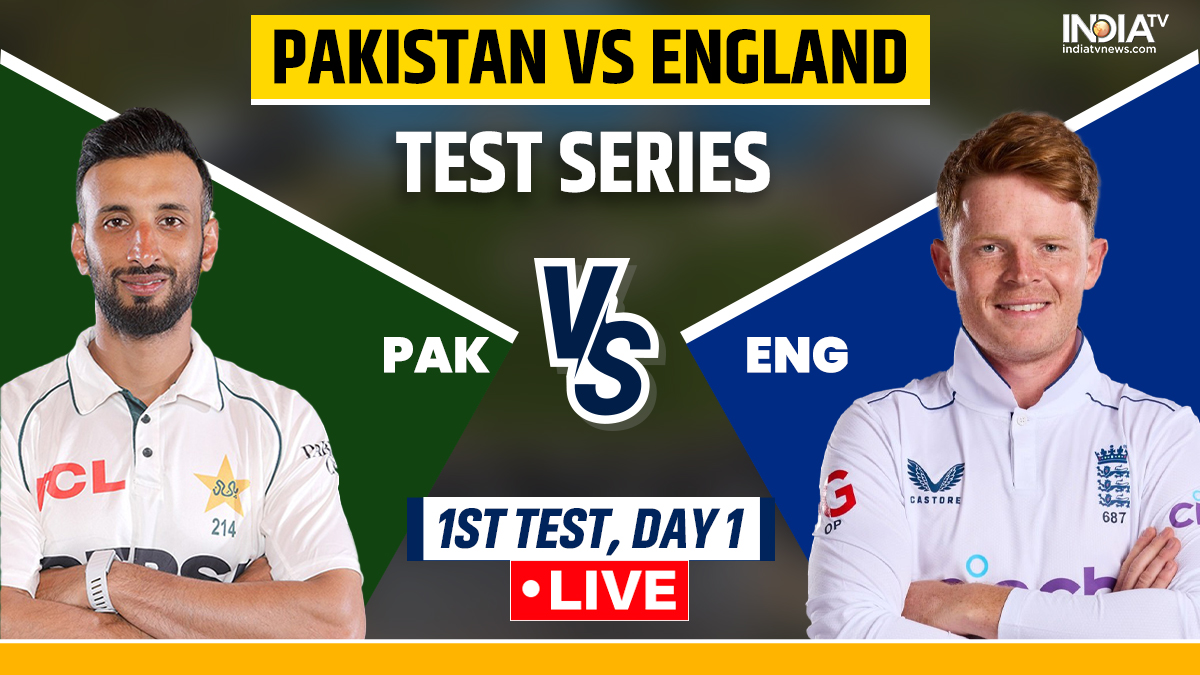 PAK vs ENG 1st Test Live Score: Pakistan lose Saim Ayub early, England off to a good start