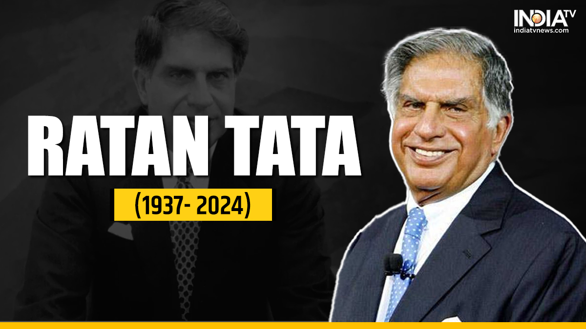 Ratan Tata death: India sees the end of an era as it bids adieu to one ...