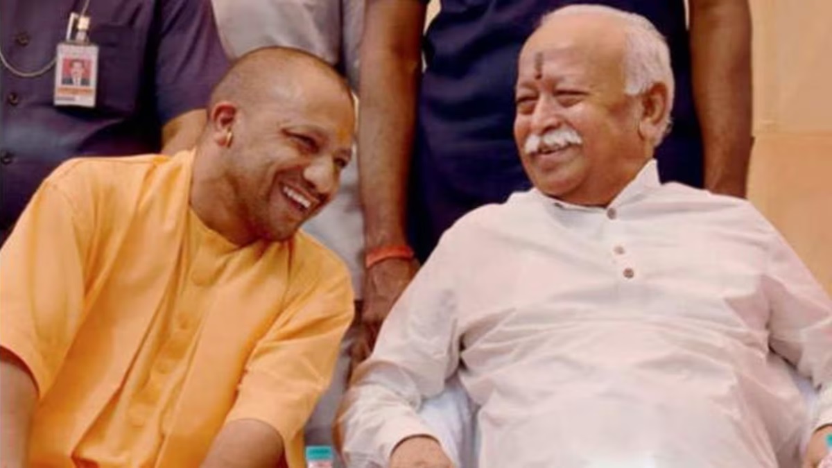 UP CM Meets RSS Chief in Mathura: Key Meeting Ahead of Sangh's National Assembly