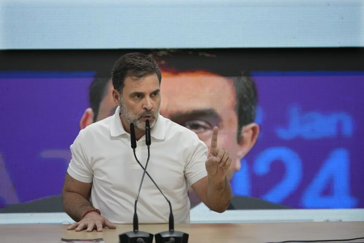 Congress leader Rahul Gandhi