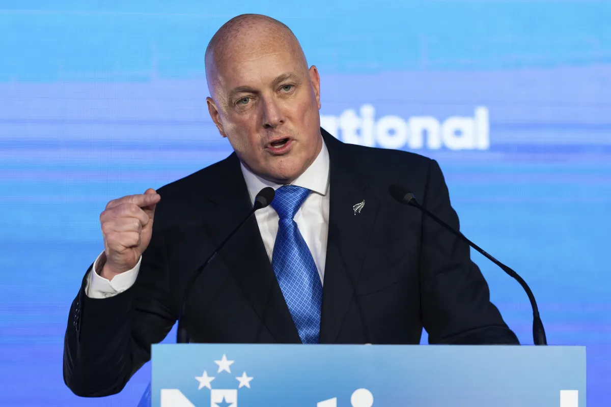 New Zealand Prime Minister Christopher Luxon