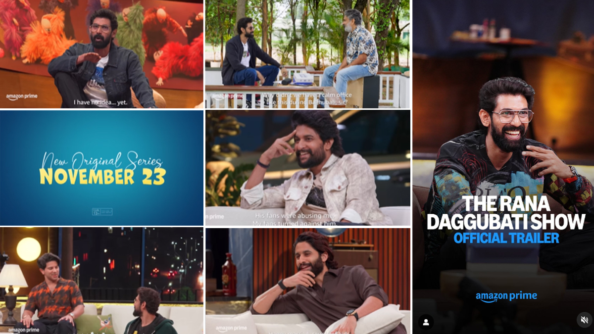 Rana Daggubati unveils trailer of his ‘unfiltered, unscripted and unforgettable’ chat show | WATCH