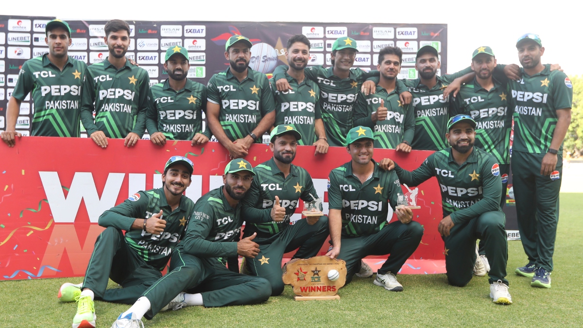 Kamran Ghulam's maiden ODI ton propels Pakistan to series win against Zimbabwe – India TV