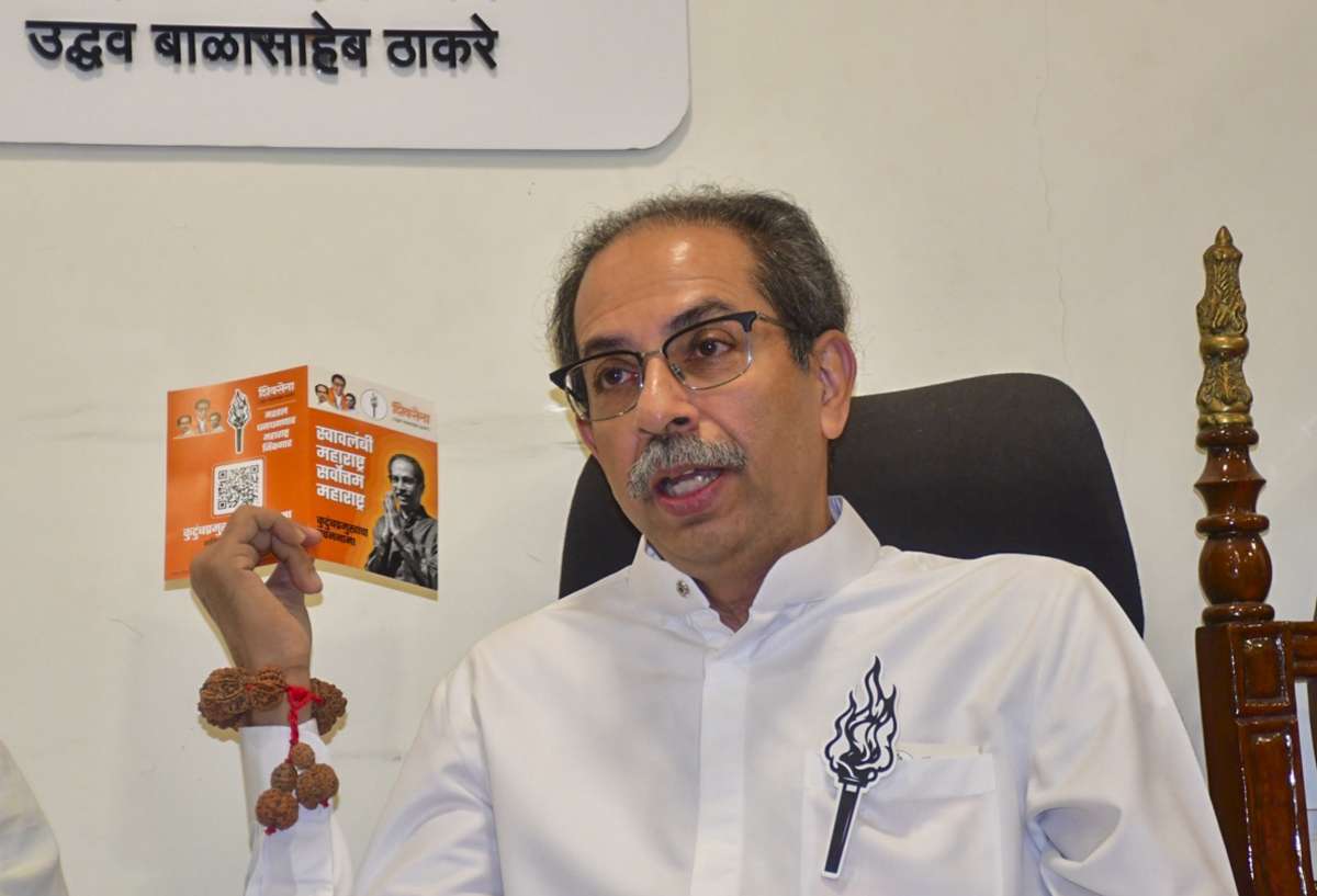 Maharashtra polls: Uddhav Thackeray engages in heated exchange with EC officials who checked his bags