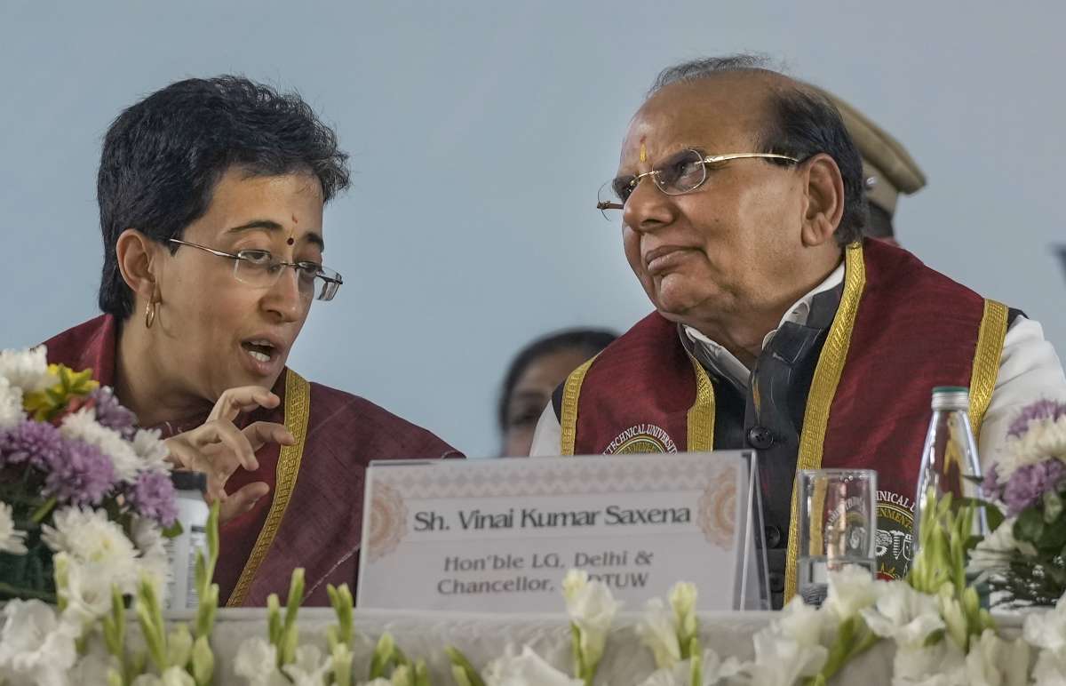 'Atishi thousand times better...': When Delhi LG VK Saxena stumped Delhi CM with surprise praise