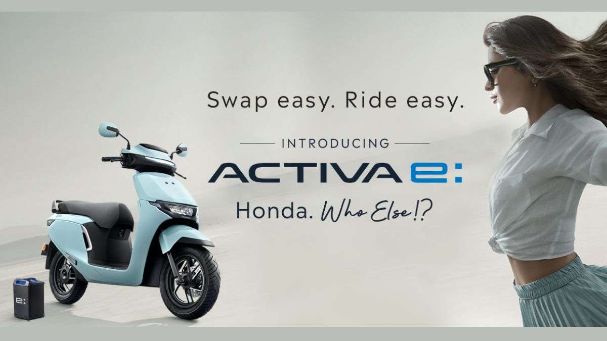 Honda Activa E Launched in India with swappable batteries: Details here