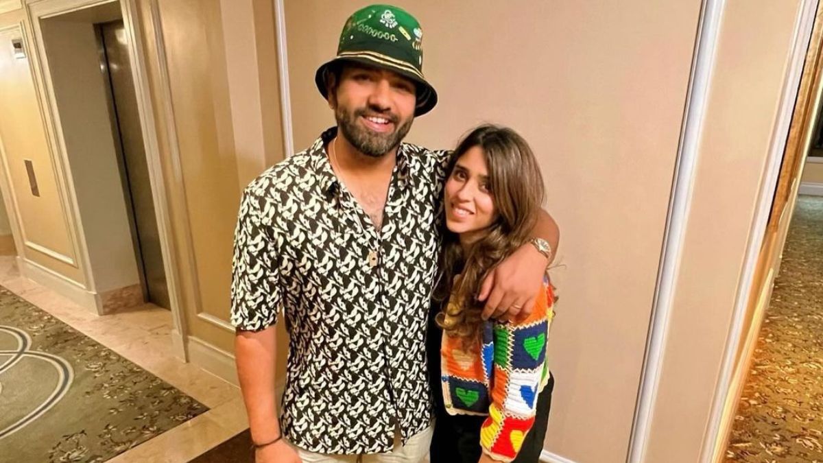 Rohit Sharma hugs wife Ritika Sajdeh before reporting to national duty; boards flight to Australia | WATCH