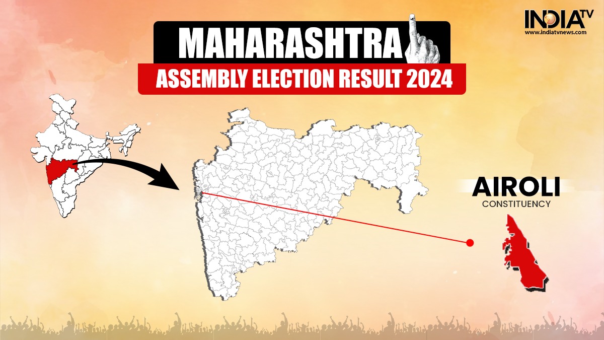 Airoli Assembly Election Results 2024 LIVE: Can BJP's Ganesh Naik beat Shiv Sena-UBT's Nilesh Arun?