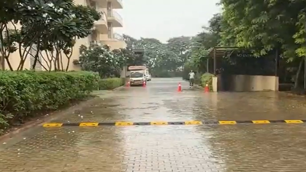 This housing society in Gurugram uses 'artificial rain' to combat air pollution | Watch VIDEO