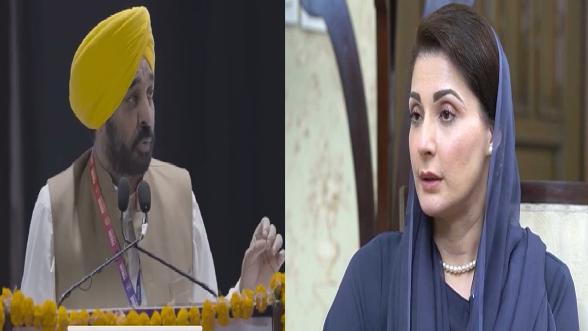 Air Pollution: Bhagwant Mann takes jibe at Pakistani Punjab CM Maryam Nawaz, says 'smoke is...' | WATCH