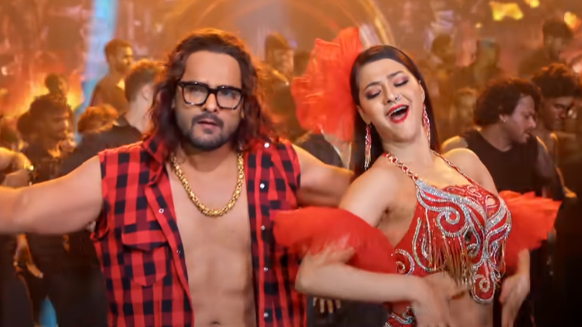 'Kamariya Lollypop': Khesari Lal Yadav, Namrata Malla's new song will make you groove in no time