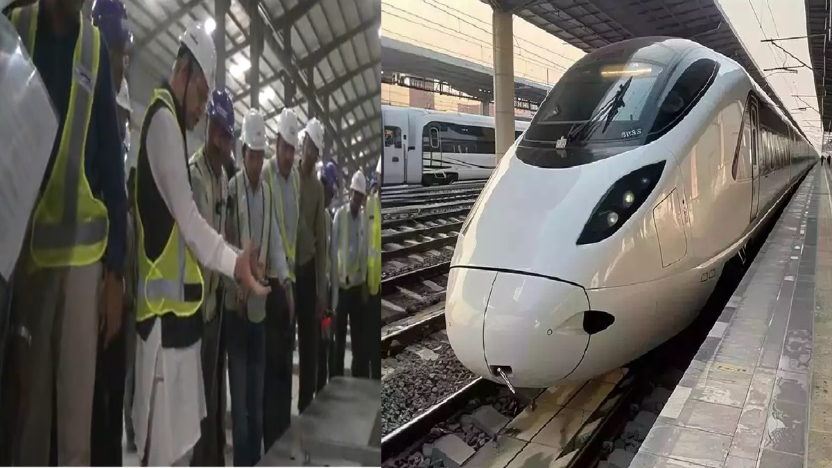 Bullet train: Railways Minister Ashwini Vaishnaw inspects slab track system | Check update on mega project