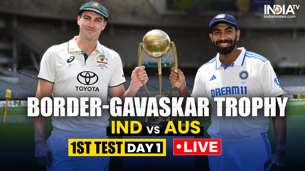 IND vs AUS 1st Test Live Score: Australia on top at lunch as India lose 4 wickets including set KL Rahul