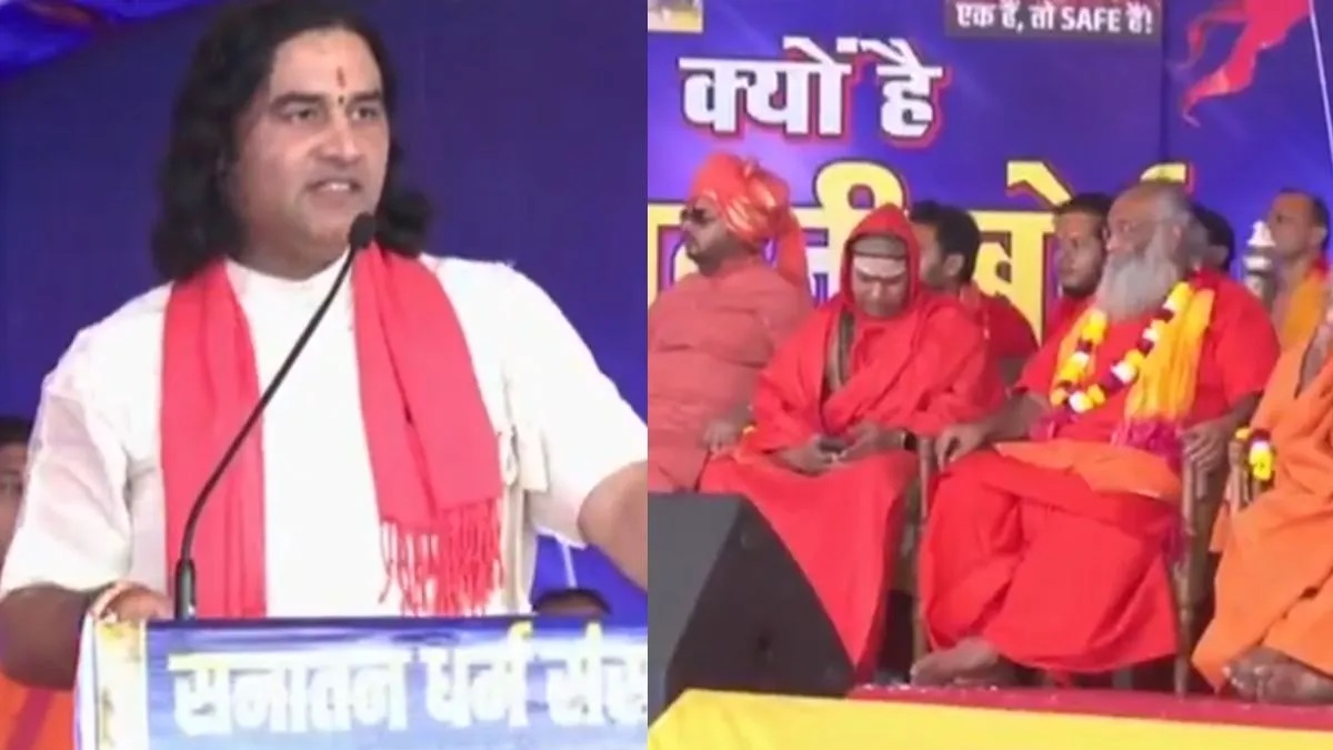 Devkinandan Thakur raises 'Sanatan Board' demand in Delhi Dharma Sansad, says 'Abhi nahi, to kabhi nahi'