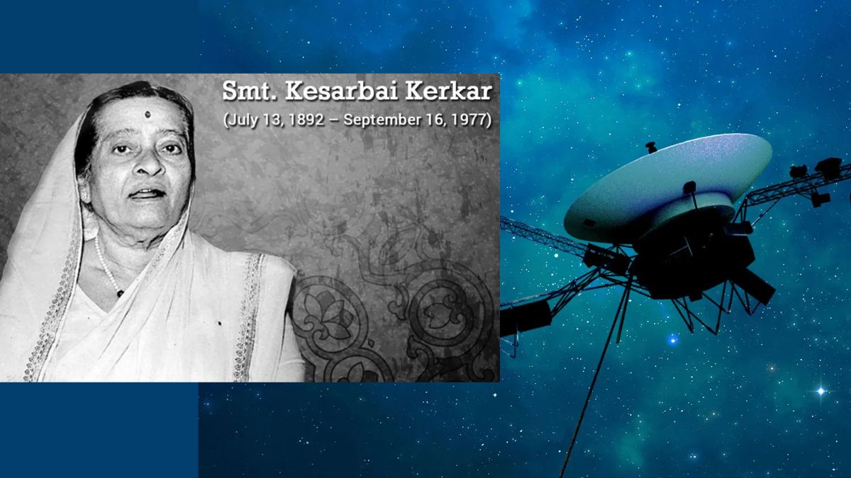 How a classical track by Kesarbai Kerkar went on NASA’s Voyager: From India to the cosmos