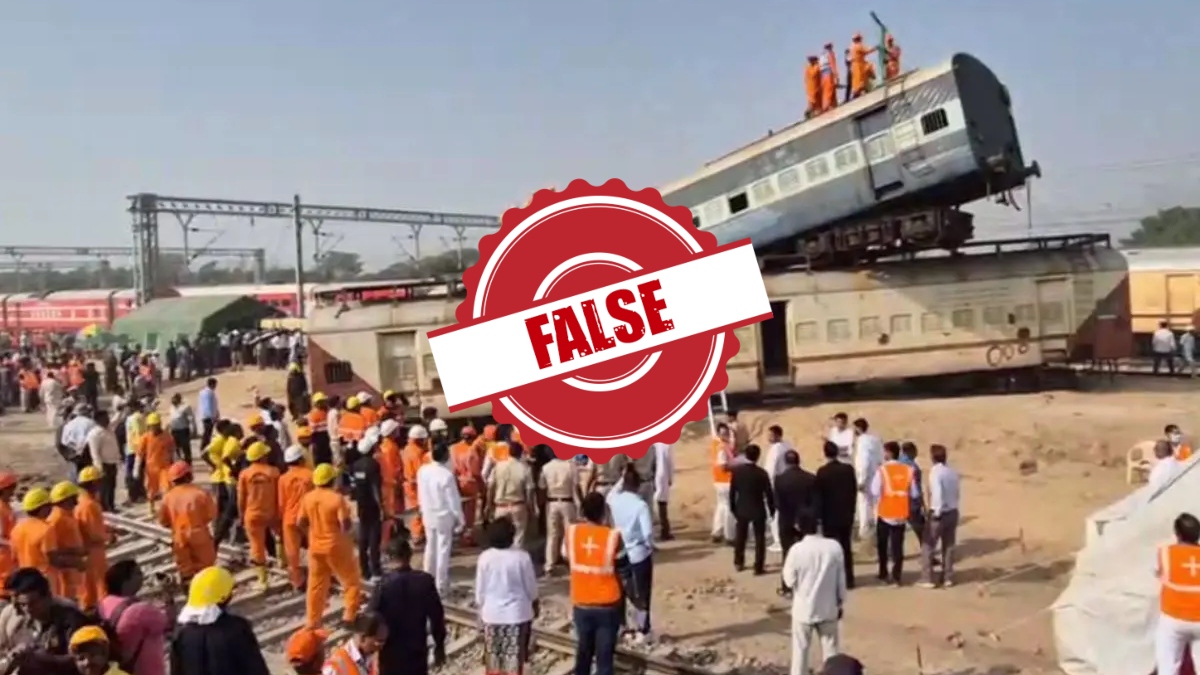 Fact Check: Viral claim of train collision near Bikaner Lalgarh Station misleading