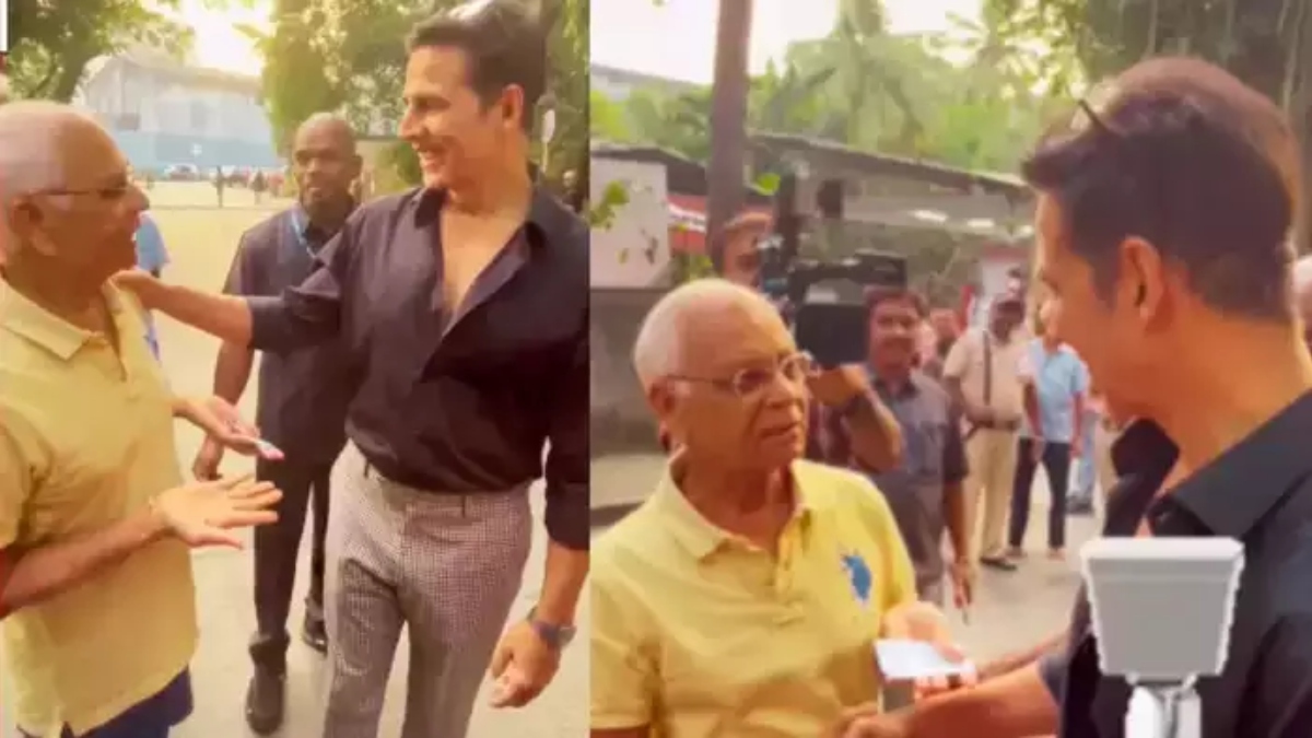 Maharashtra Assembly Elections 2024: Old man complains about toilet to Akshay Kumar, here’s what happened next