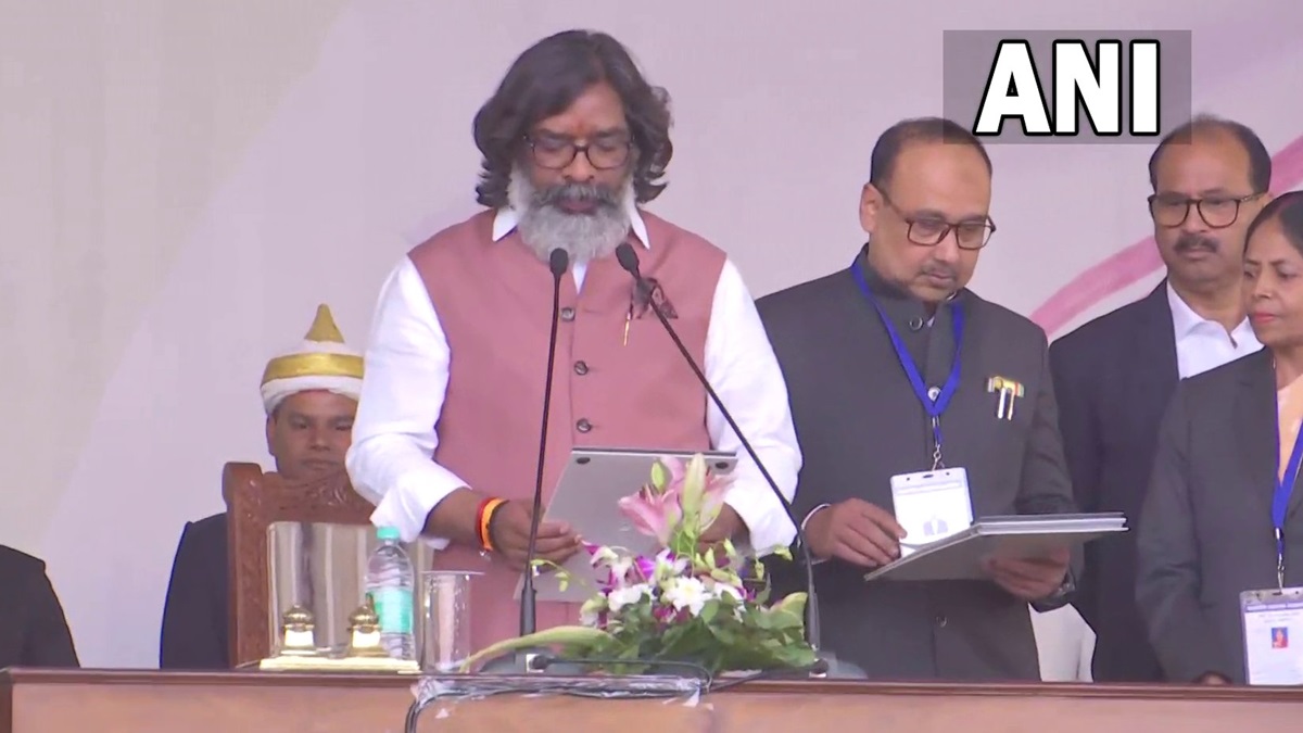 Hemant Soren, JMM leader, takes oath as Jharkhand Chief Minister for fourth time