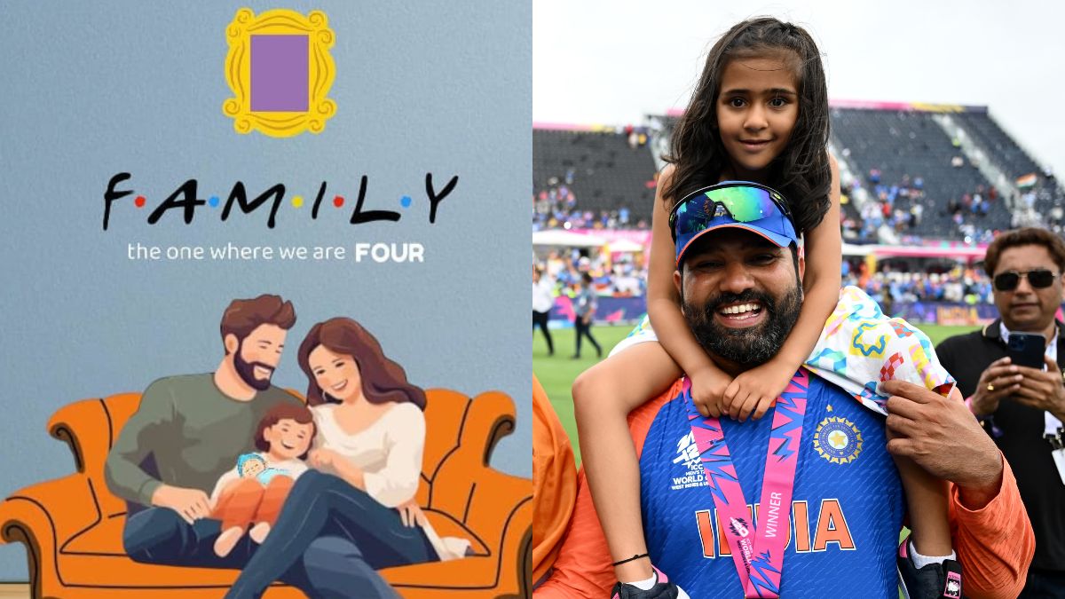 'The one where we are FOUR': Rohit Sharma announces birth of second child in reference to FRIENDS sitcom