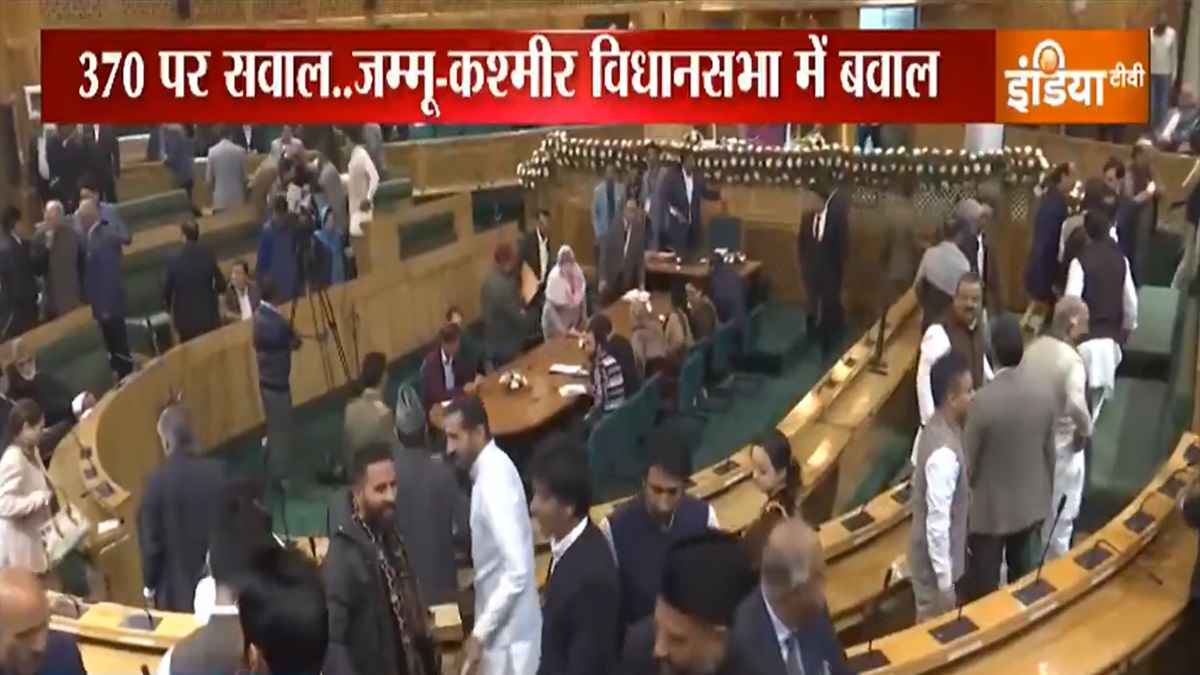 J&K Assembly Rages as PDP MLA Moves Resolution Against Article 370 Abrogation