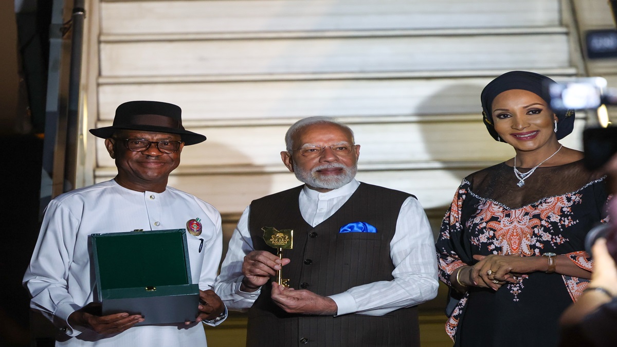 PM Modi gets unique welcome in Nigeria, presented with 'Key to the City' of Abuja | What does it mean? – India TV