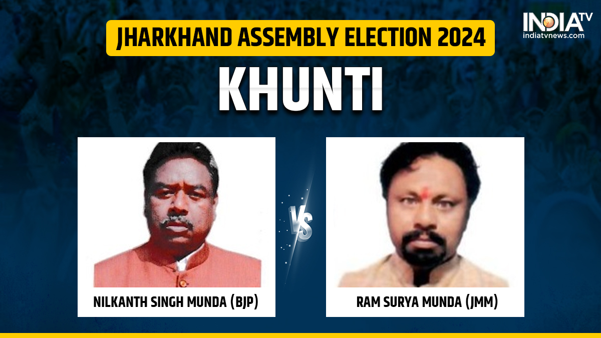 Khunti Assembly Election 2024: Can BJP's Nilkanth Singh Munda beat JMM's Ram Surya Munda?