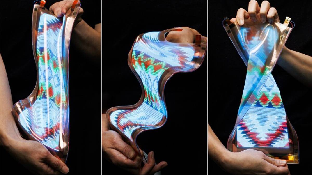 LG unveils world's first stretchable display, can be stretched, squeezed like a towel