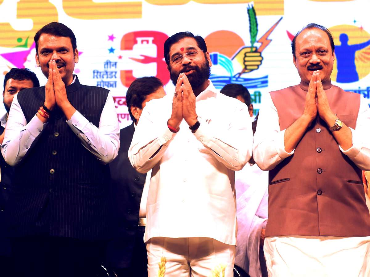 Maharashtra CM name to be announced today; Shinde, Fadnavis, Ajit Pawar to meet Amit Shah in