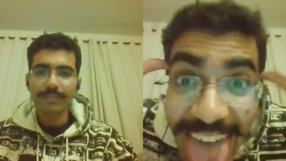 Man makes faces during online interview that will make you ROFL | WATCH viral video