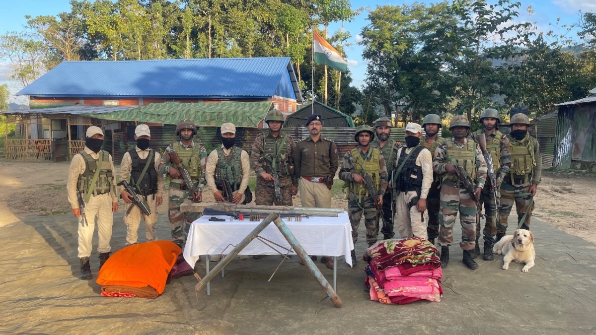 Manipur violence: Security forces seize arms, ammunition from Jiribam, Churachandpur districts