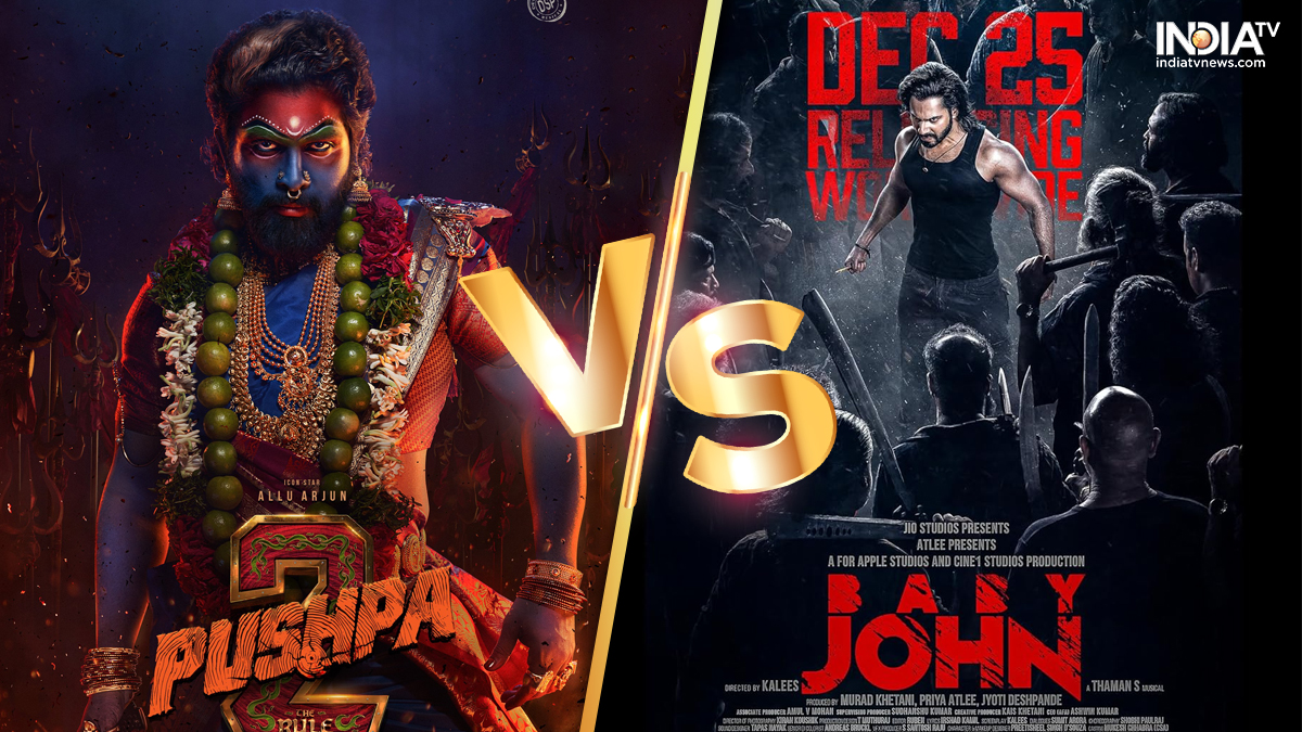 Allu Arjun’s Pushpa 2 Vs Varun Dhawan’s Baby John: Which film will rule box office in December?