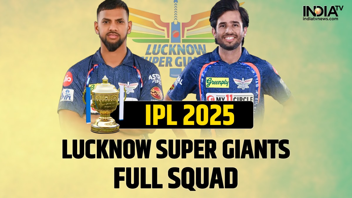 LSG full squad for IPL 2025 after mega auction, David Miller on bench