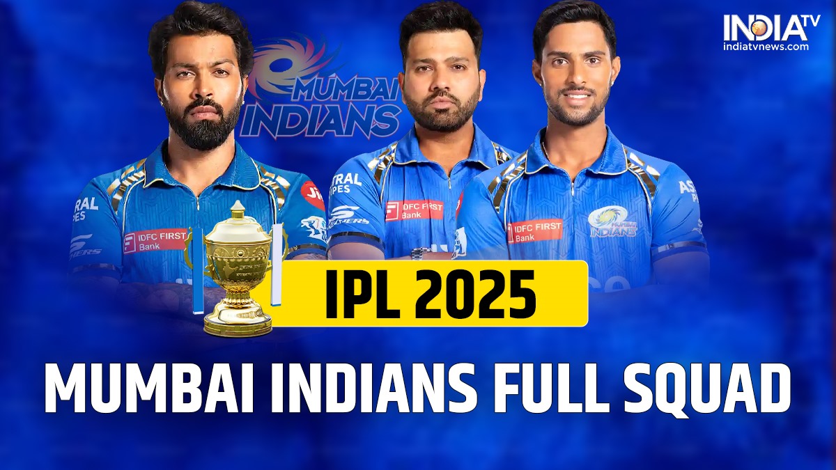 Mumbai Indians full squad after IPL 2025 mega auction, Trent Boult returns, Kishan's replacement found