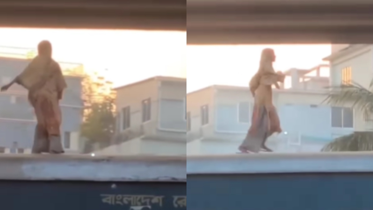 Bangladeshi woman dances on moving train, stuns internet: Watch viral video