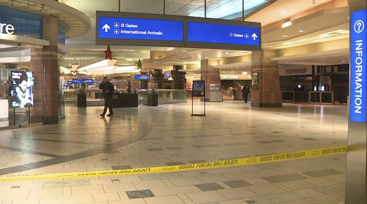 Us mass shooting at phoenix airport leaves several wounded gunman and