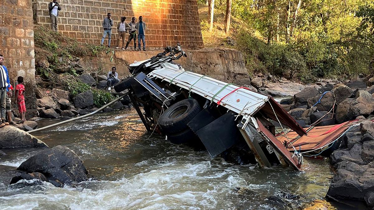 Ethiopia tragedy: Truck carrying overcrowded wedding guests plunges into river, 66 killed